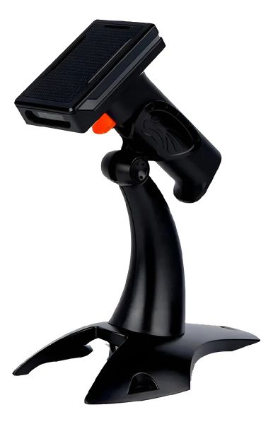 Lector Código De Barras Digitalpos Dig-d40 2d/1d Con Base 5v Negro Usb
