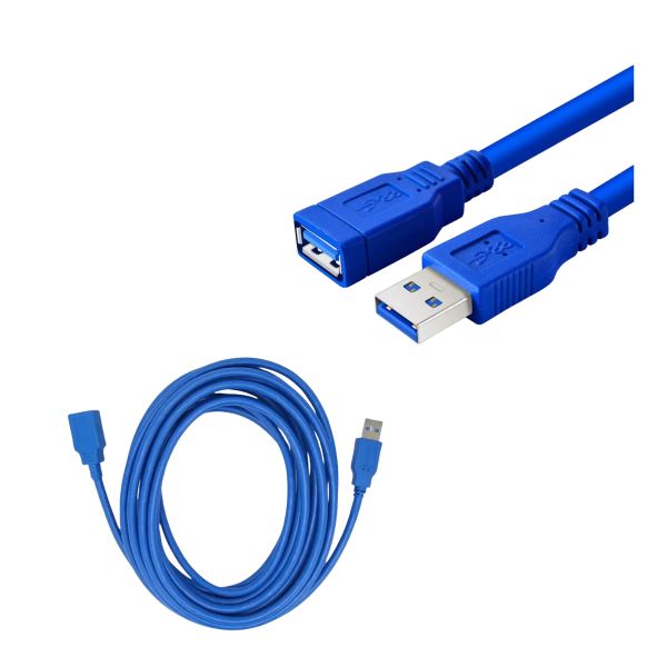 Extensión de Cable USB 3.0 de 10 Metros – Macho a Hembra