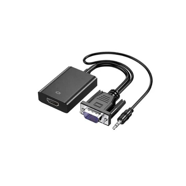 Cable Convertidor / Adaptador VGA a HDMI de Alta Definición