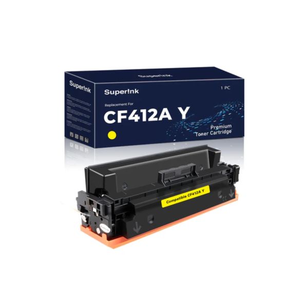 Tóner Compatible New Print CF412A / 410A Amarillo para Impresoras HP Color LaserJet