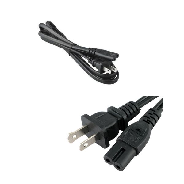 Cable de poder tipo grabadora con conector C7 (figure-8)