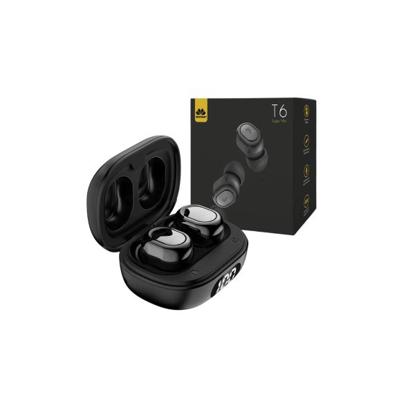 Audífonos inalámbricos Movisun T6 TWS Bluetooth 5.2 – Diseño media oreja / Super mini