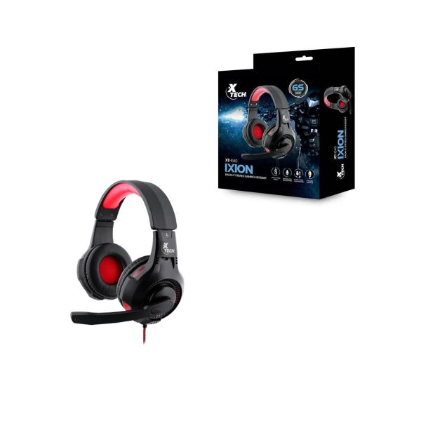 Diadema Gamer Xtech XTH-541 Ixion – Auriculares Estéreo Iluminados con Micrófono y Control en Línea