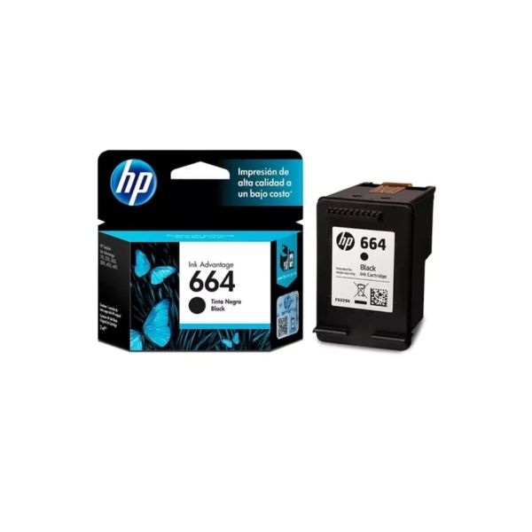 Cartucho HP 664 Negro