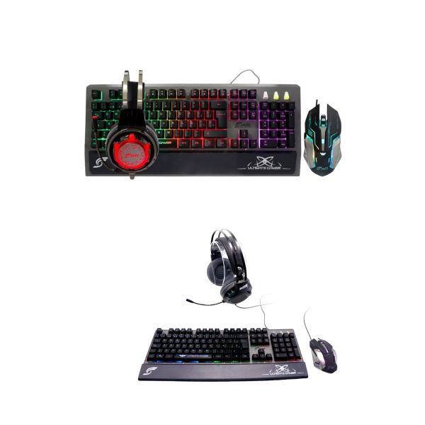 Combo Gamer 3 en 1 JYR CTMGJR-012 Teclado + Mouse + Diadema