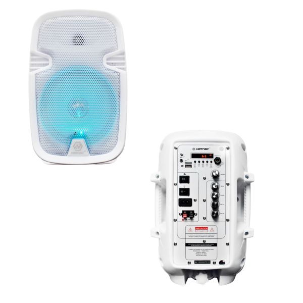 Cabina recargable Niatec 8" NT-PB17 Bluetooth TWS con RGB y micrófono