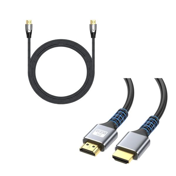 Cable HDMI 2 m 8K versión 2.1 (macho a macho)