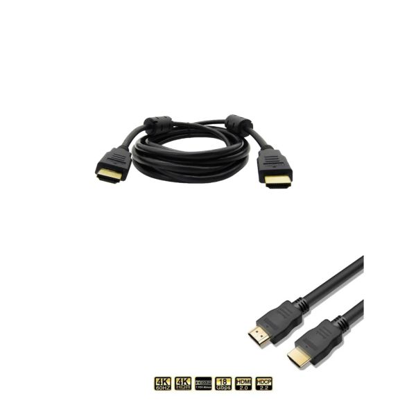Cable HDMI de 3 Metros 4K Versión 2.0