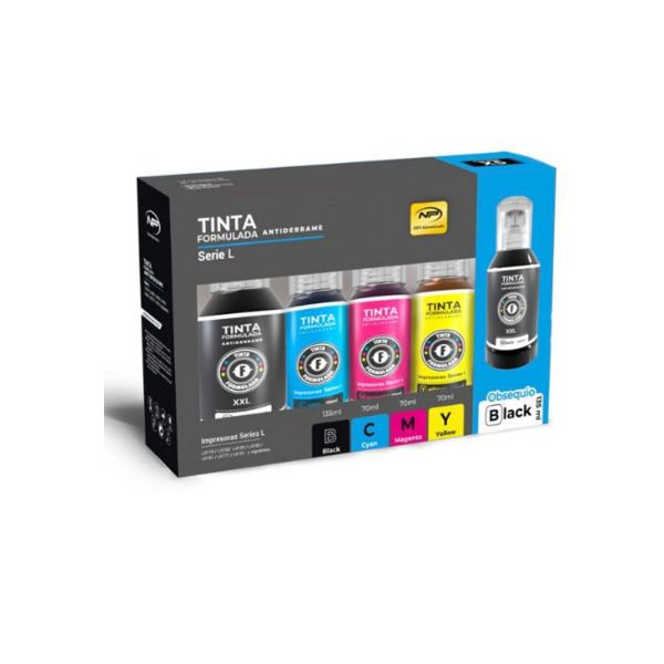 Combo de Tinta Formulada Epson 504 / 544 x5 Unidades