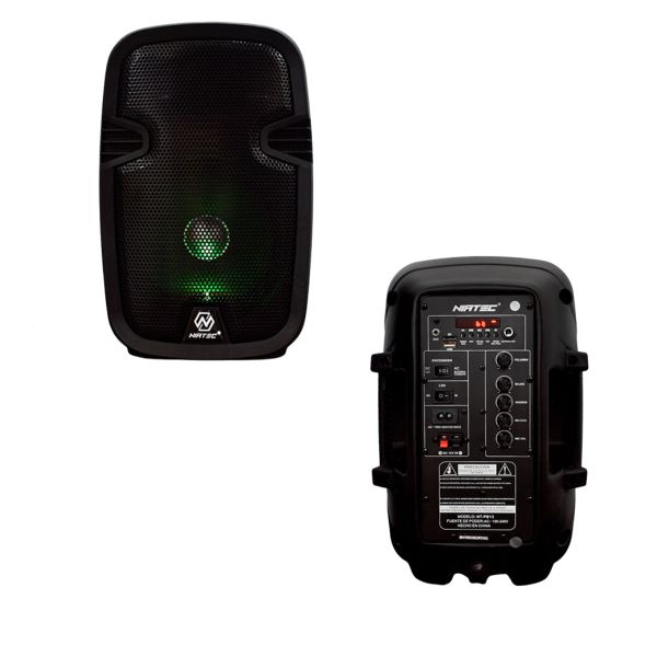 Cabina recargable Niatec 8" NT-PB13 BT con Bluetooth y TWS