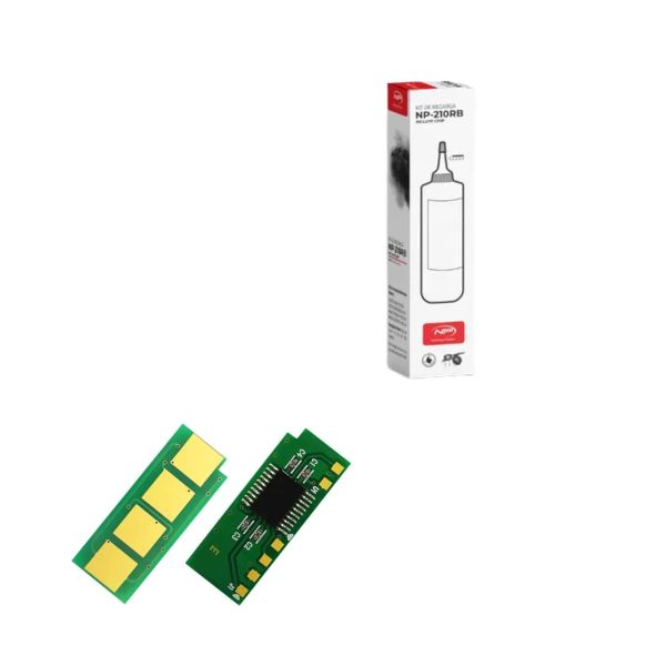 Kit de Recarga para Tóner Pantum PB-210RB Compatible con P2500w, M6550NW