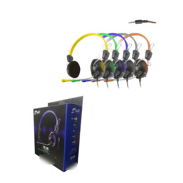 Diadema JYR Stereo con Micrófono 012-MV