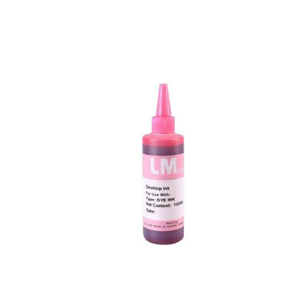 Botella de Tinta Universal Light Magenta 100 ml Compatible con HP, Epson, Canon y Brother