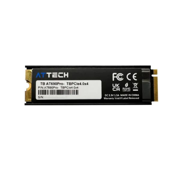Disco de Estado Sólido (SSD) Attech 1TB M.2 NVMe
