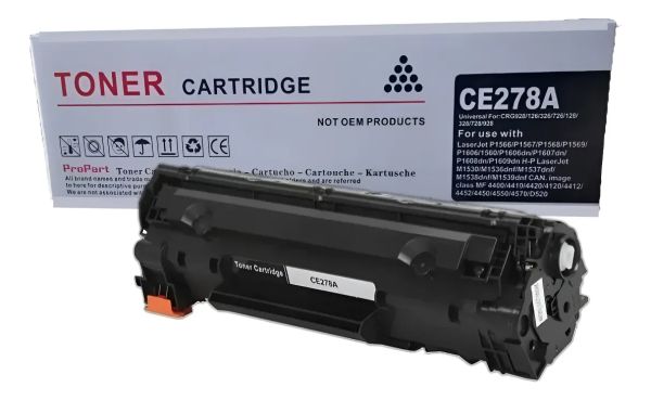 Toner 78a 278a Genérico Ce278a Para Impresora 1606dn 1536 Negro