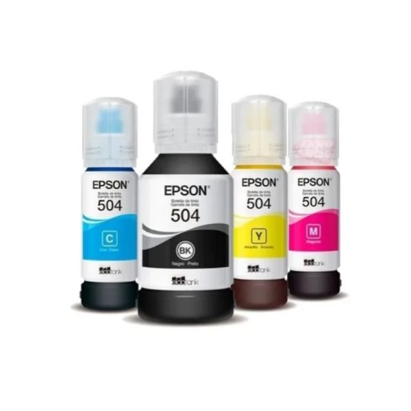 KIT de tinta 504 Epson BK / Cyan / Yellow / Magenta