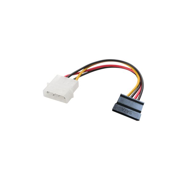 Cable de poder SATA 1 a 1 – conector hembra a macho (15 pines)