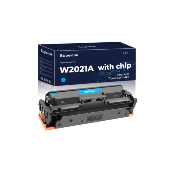 Tóner NEWPRINT Compatible para HP W2021A 414A Cyan