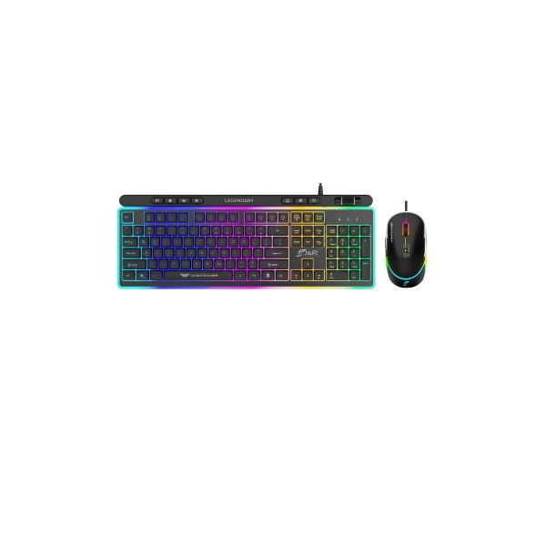 Combo Gamer Legendary Teclado + Mouse RGB CTMGJR-018