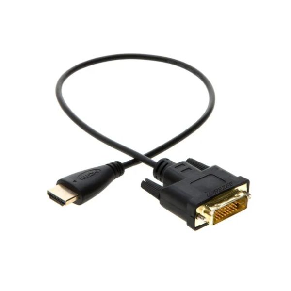 Adaptador / Cable HDMI a DVI-D 24+1 (Dual Link) Modelo 11020 para Monitores y Proyectores,