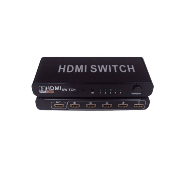 Switch HDMI 1 Entrada / 5 Salidas Resolución 2K/4K