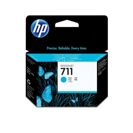 Cartucho de Tinta HP 711 Cian DesignJet de 29 ml
