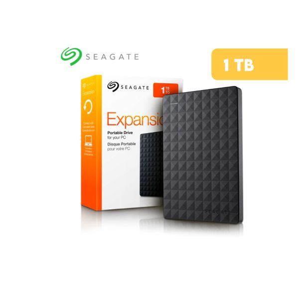 Disco Duro Externo Seagate 1TB Almacenamiento Portátil USB