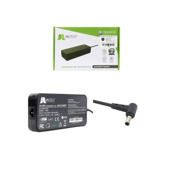 Cargador Asus Gamer 150 W (19,5 V, 7,7 A, punta tipo L 6,0 × 3,7 mm