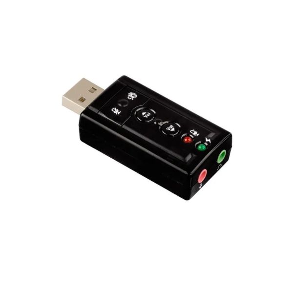 Tarjeta de Sonido Externa USB 7.1 Canales