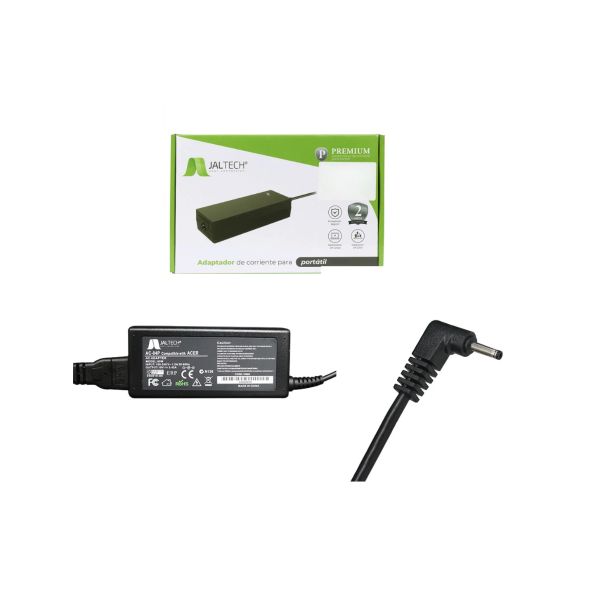 Cargador Acer Jaltech 10960 19 V 3,42 A (65 W, punta 3,0 × 1,0 mm)