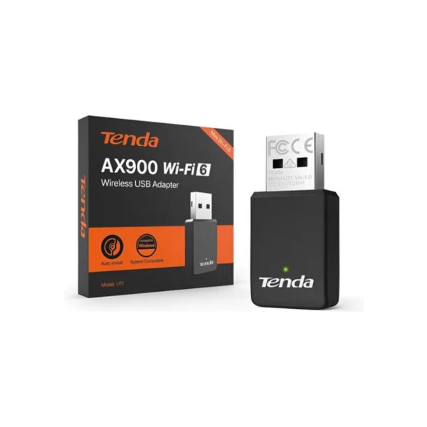 Adaptador Tenda Ax900 Wifi 6 Ultra Rápido 600mbps