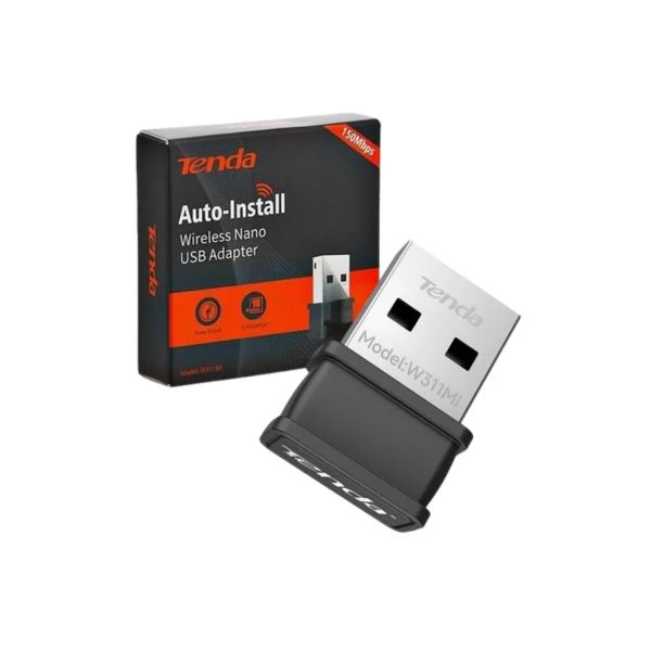 Mini adaptador Wi-Fi USB Tenda W311MI 150 Mbps – Ultra compacto