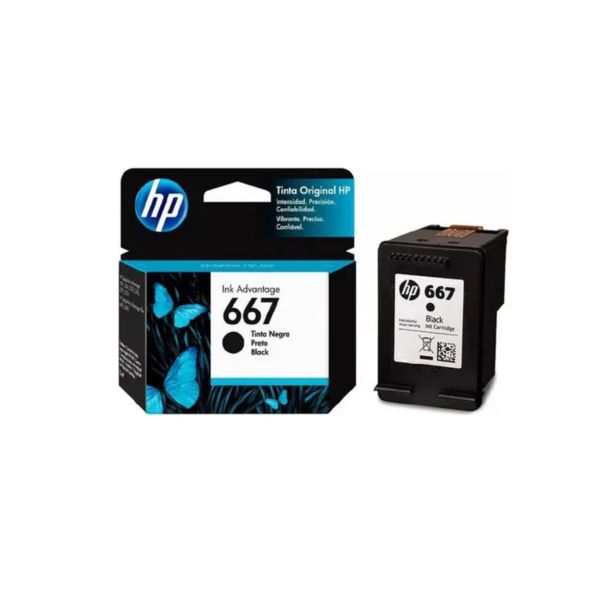 Cartucho HP 667 Negro