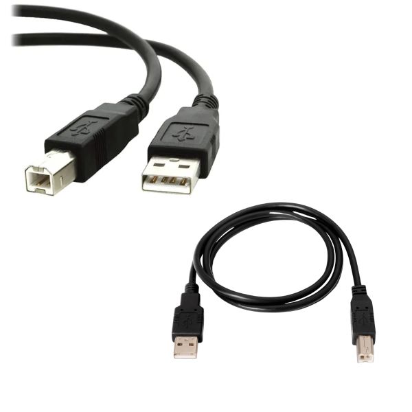 Cable de impresora USB 2.0 5 metros tipo A a tipo B