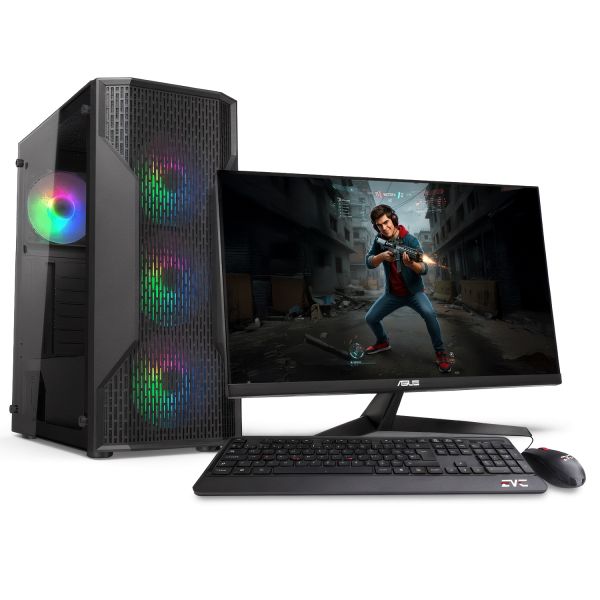 PC GAMER DYNAMIC PRO A85-25 - AMD RYZEN 5 8500G / B650EM-A WIFI / 8GB DDR5 6000 / SSD LEXAR NM610 PRO 1TB NVMe / MONITOR 24" 144HZ