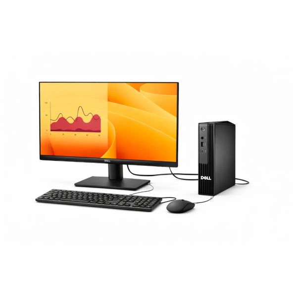 Pc Dell Pro QCM1250 I5-14500T 16GB RAM 512GB SSD Windows 11 Pro + Monitor FHD 22