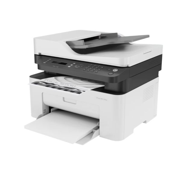Impresora Multifuncional HP LaserJet MFP 137FNW – Láser Monocromática, Wi-Fi, Fax y USB