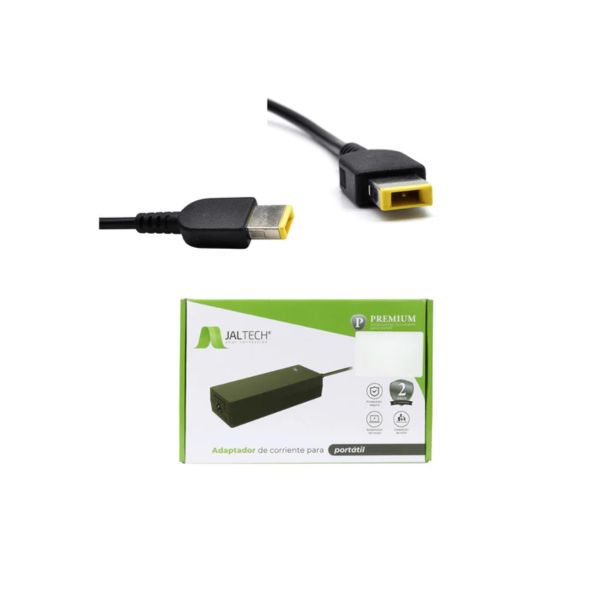 Cargador para Laptop Lenovo 20V 2.25A Punta Cuadrada – Jaltech 10534