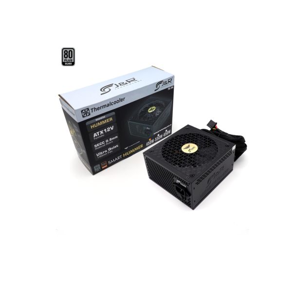 Fuente de Poder JYR PSU-600 ATX con 450W de Potencia Real y Certificación 80 Plus Silver