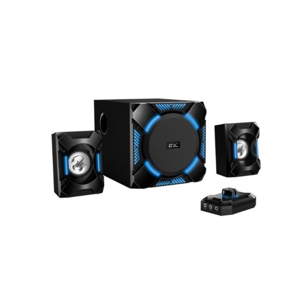 Parlante Genius SW-G2.1 1200 con Subwoofer 26W y Control de Graves