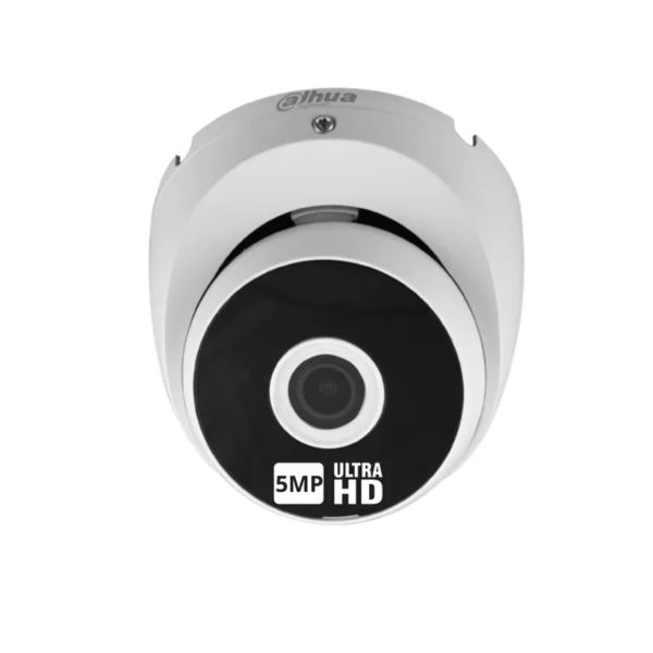 Cámara Domo Dahua HDCVI 5 MP 2.8 mm – Exterior Metálica
