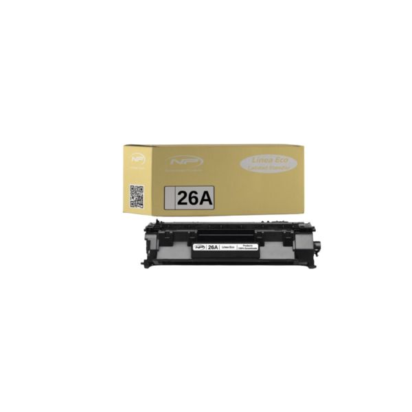 Tóner Compatible New Print 26A (CF226A / Canon 052) Negro