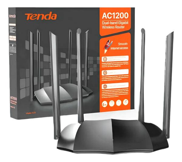 Router Tenda Ac8 Inalámbrico Doble Banda Ac1200