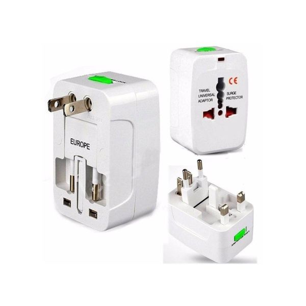 Adaptador de corriente internacional a Colombia – Enchufe universal a tipo colombiano