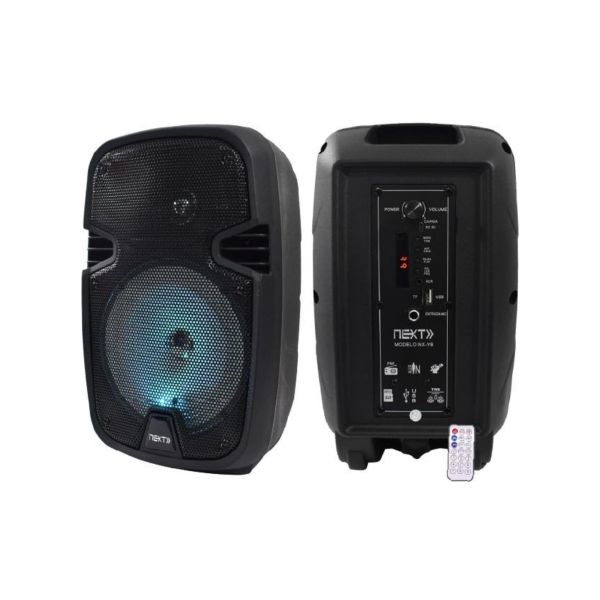 Cabina de sonido recargable NEXT NX-Y8 de 8 pulgadas