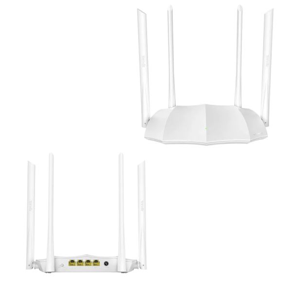 Router Tenda AC5 AC1200 de Doble Banda con 4 Antenas de Alta Ganancia