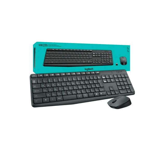 Combo Teclado Y Mouse Inalambrico Logitech Mk235 Multimedia