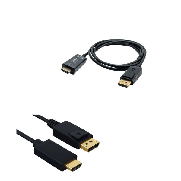Cable HDMI a DisplayPort de 1.8 Metros 4K@60Hz Versión 1.2