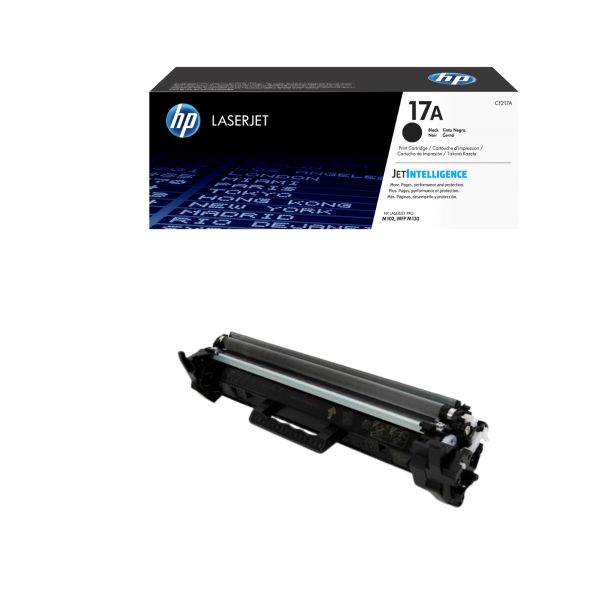 Tóner HP 17A (CF217A) Original Negro para Impresoras LaserJet Pro y LaserJet Ultra