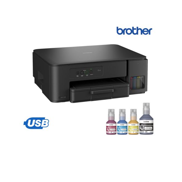 Impresora Multifuncional Brother DCP-T230 con Conexión USB – Tanque de Tinta Continua